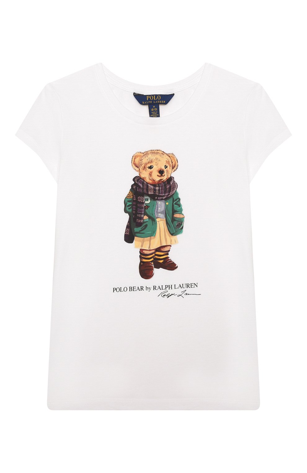 Хлопковая футболка POLO RALPH LAUREN, арт. 313799106, фото 1