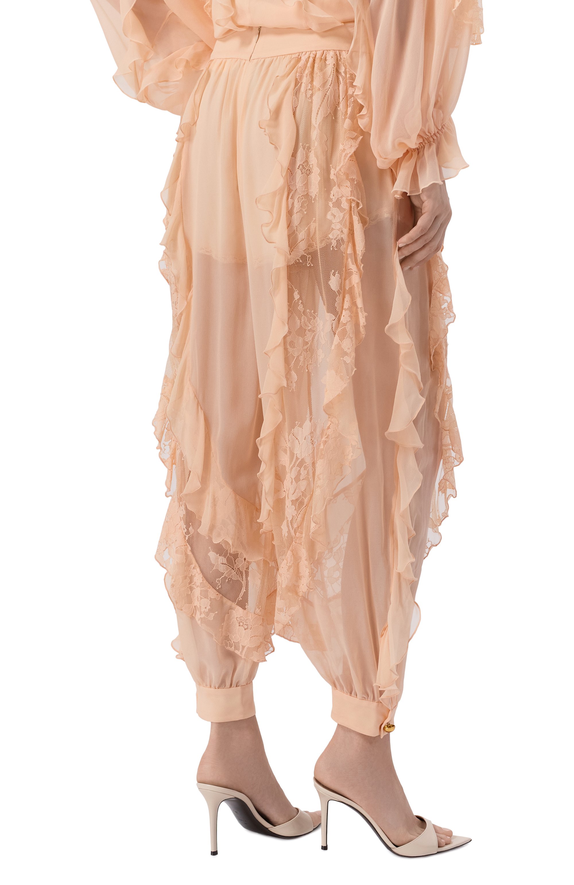 Шелковые джоггеры ZIMMERMANN, арт. 7236PC261, фото 4