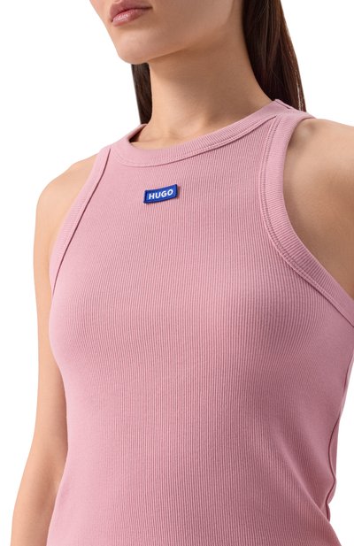 Хлопковая майка HUGO BLUE, арт. 50508857, фото 5