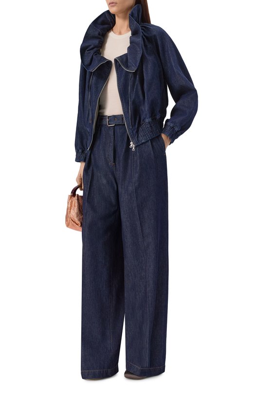 Джинсовая куртка Dries Van Noten 130518/3385 Синий  130518/3385 Фото 2