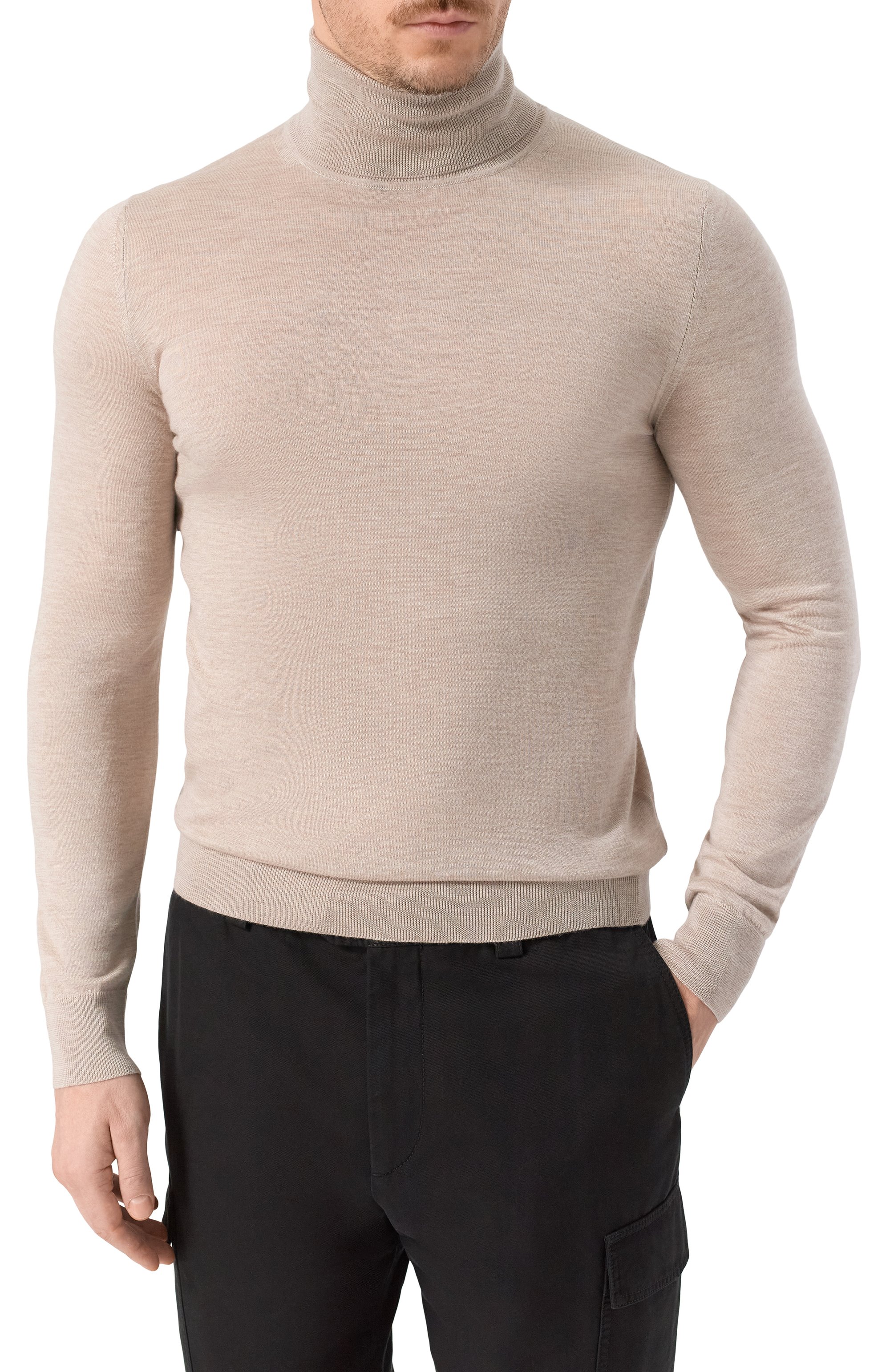 Водолазка из кашемира и ше лка MVST, арт. BM18-302PLG0, фото 3