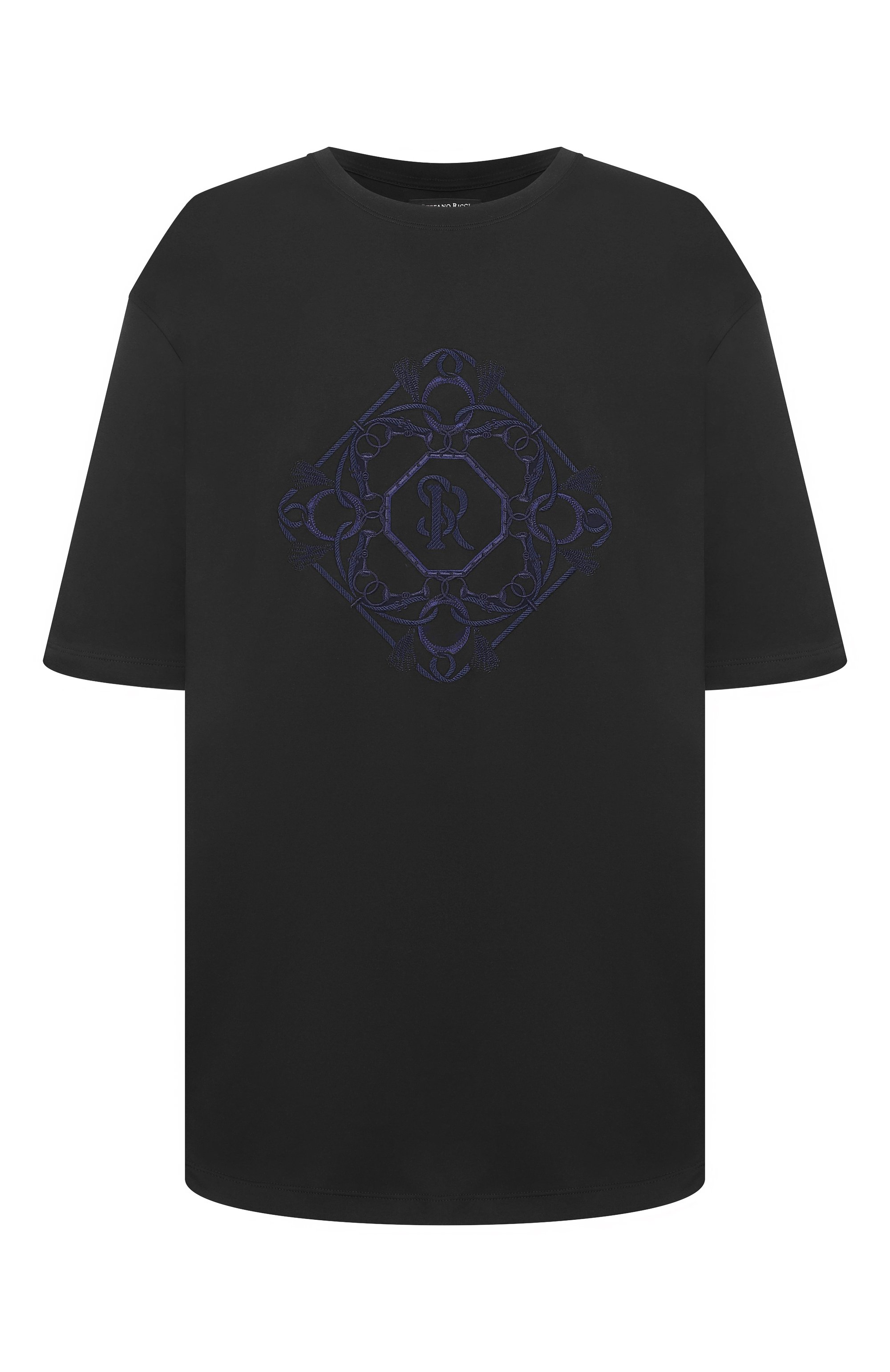 Хлопковая футболка STEFANO RICCI, арт. MNH6104930/LUXT, фото 1