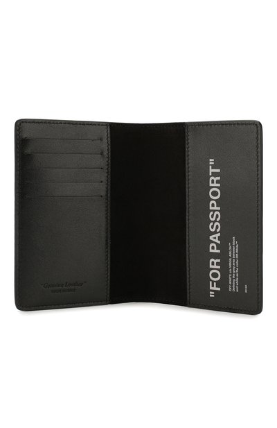 Кожаная обложка для паспорта OFF-WHITE, арт. 0MNC010R20G820389110, фото 3