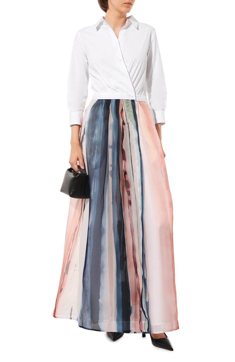 Платье SARA ROKA синего цвета по цене 95500 руб., арт. S1Q7112/SD30251, фото 2 Платье SARA ROKA, арт. S1Q7112/SD30251, фото 2