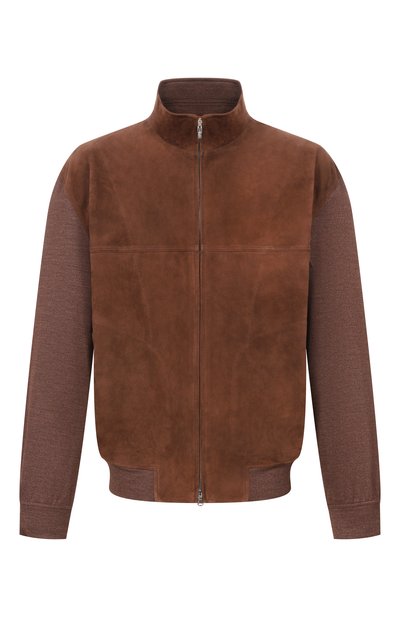 Мужской комбинированный кардиган CORTIGIANI, арт. 4AG652