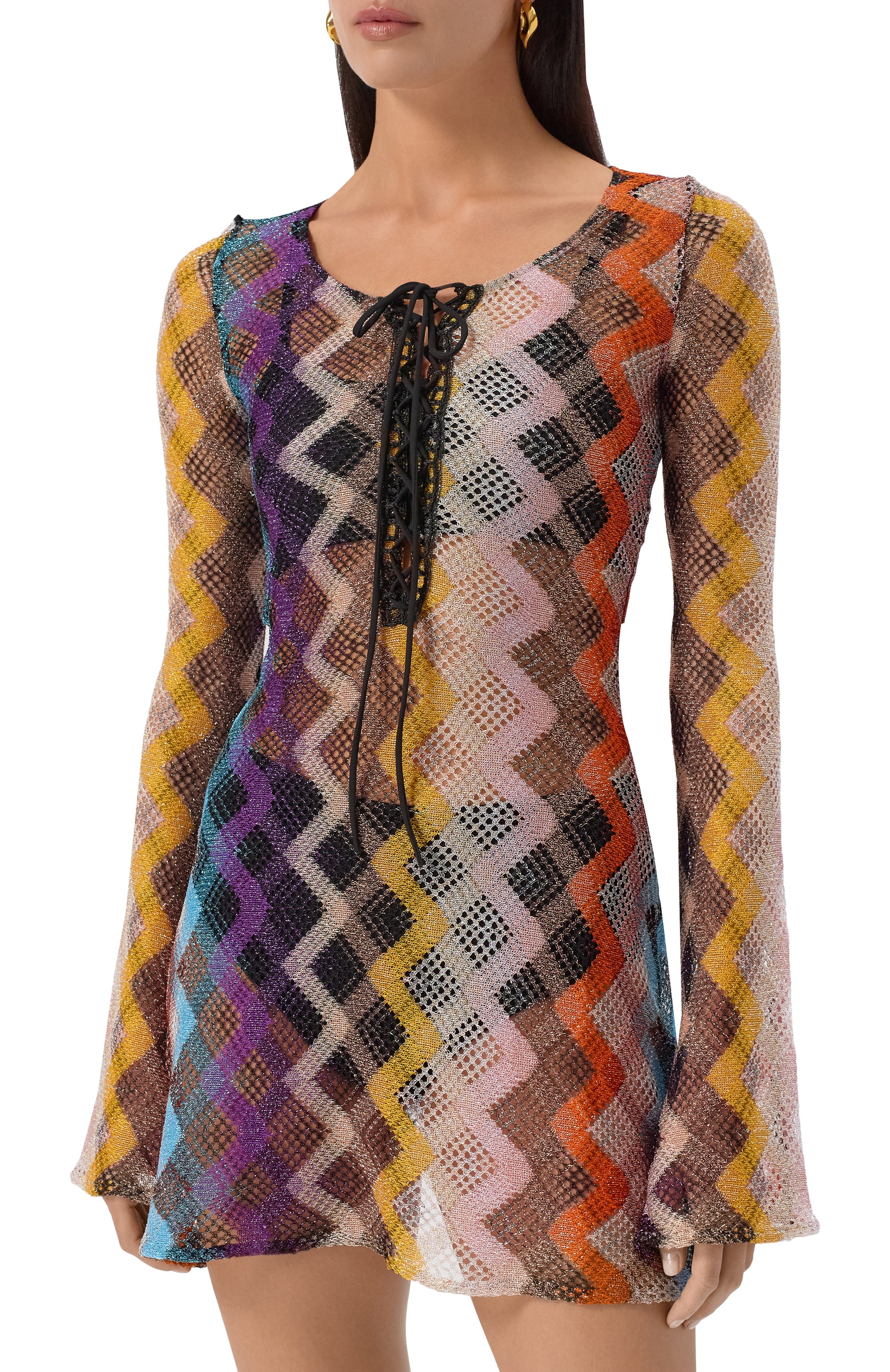 Платье из вискозы MISSONI, арт. MS25SQ2G/BR012S, фото 3