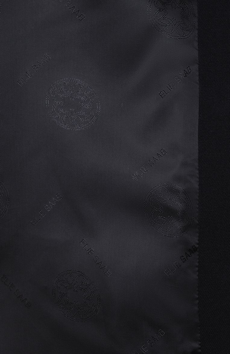 Женский жакет с отделкой стразами ELIE SAAB черного цвета, арт. J0108 | Фото 7 (Матери�ал внешний: Шерсть, Синтетический материал; Материал сплава: Проставлено; Драгоценные камни: Проставлено; Материал подклада: Синтетический материал; Рукава: Длинные; Длина (для топов): Стандартные; 1-2-бортные: Однобортные; Кросс-КТ: костюм; Женское Кросс-КТ: Жакет-одежда; Детали: Стразы; Стили: Романтичный; Случай: Вечерний)