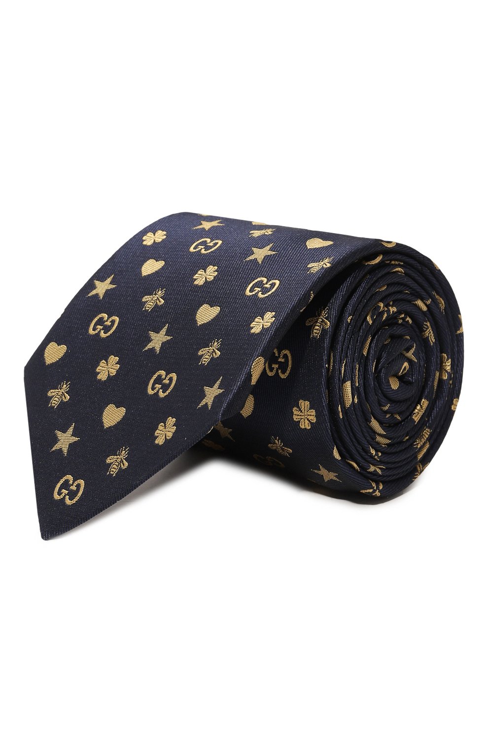 Шелковый галстук GUCCI, арт. 545834 4E017, фото 1