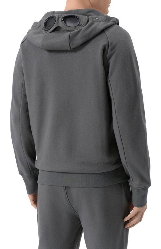 Хлопковая толстовка C.P. Company 20CMSS715A/005086W Серый  20CMSS715A/005086W Фото 4