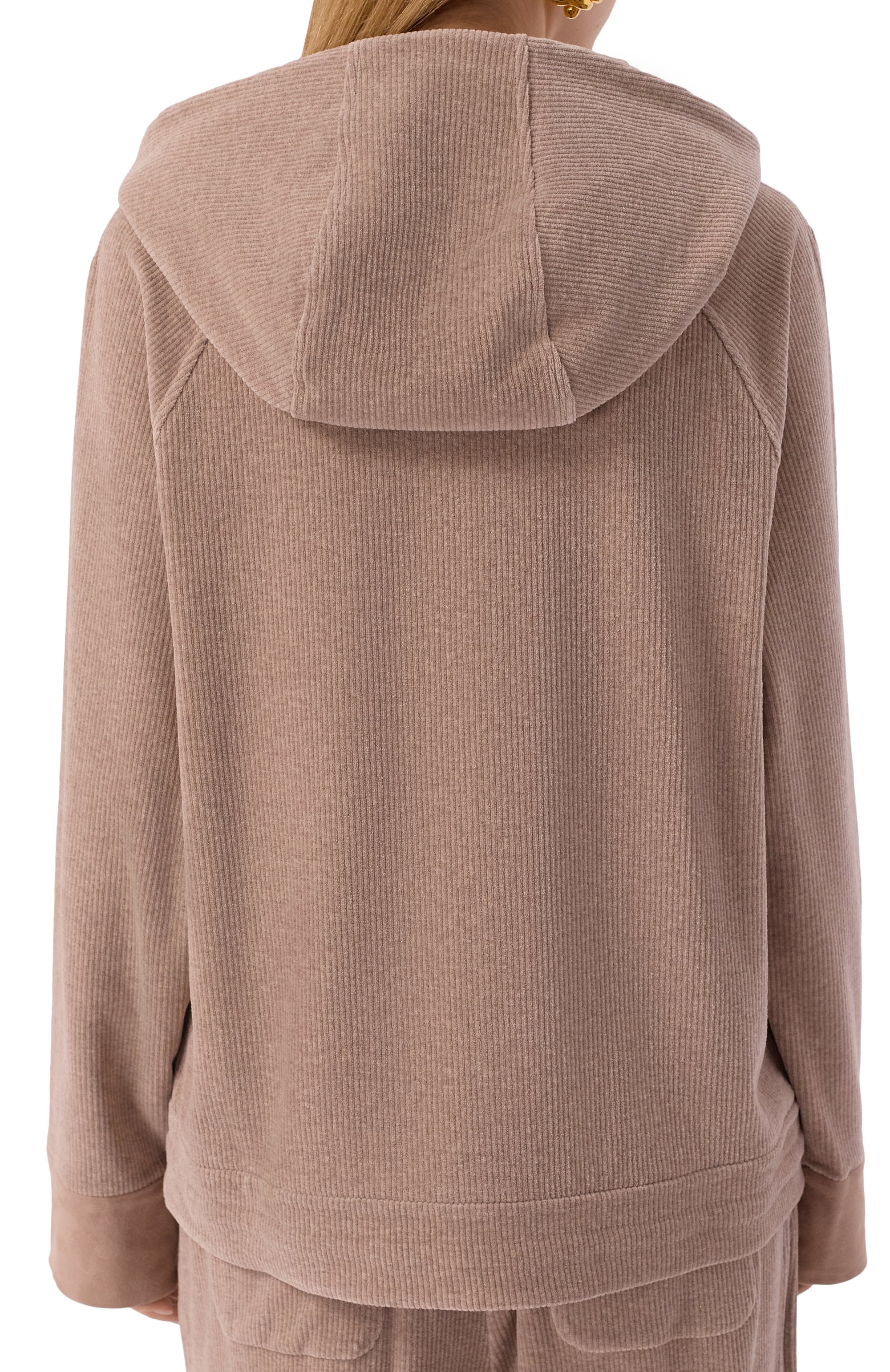 Худи из хлопка и кашемира GIORGIO ARMANI, арт. GW002418/AF19786, фото 4