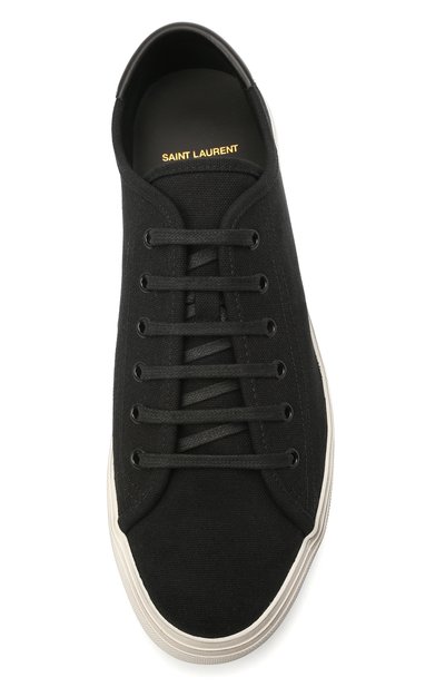 Текстильные кеды malibu SAINT LAURENT, арт. 606408/GUZ20, фото 5