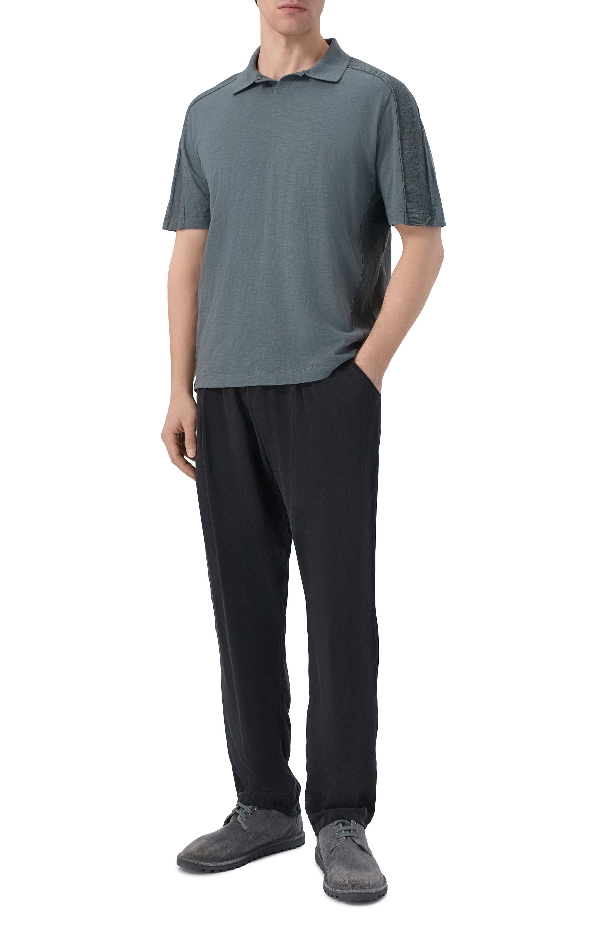 Брюки NEVER ENOUGH черного цвета по цене 37550 руб., арт. 2B5M062-148/MPA020 W121, фото 2 Брюки NEVER ENOUGH, арт. 2B5M062-148/MPA020 W121, фото 2