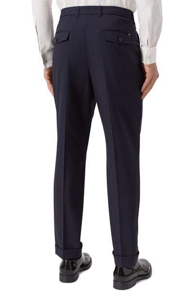 Шерстяные брюки BOSS, арт. 50545822, фото 4