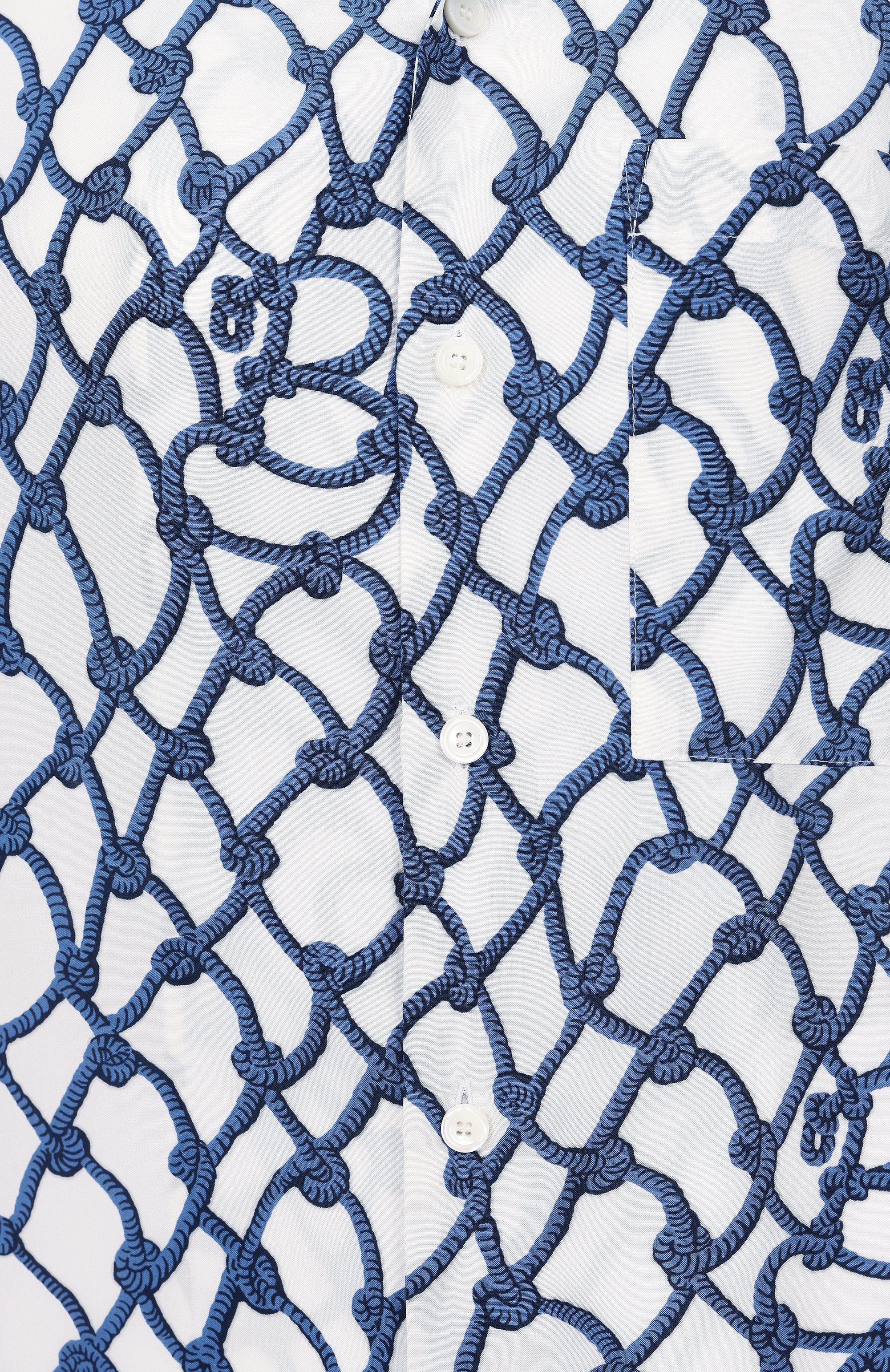 Шелковая рубашка BURBERRY, арт. 8107042, фото 6