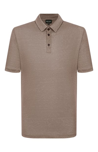Мужское льняное поло GIORGIO ARMANI, арт. 3RSF80/SJJMZ