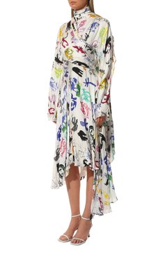 Платье из вискозы BALENCIAGA, арт. 680842/TLL55, фото 1