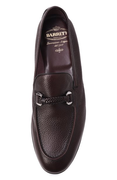 Кожаные лоферы BARRETT, арт. 221U024.15/CERV0 ASP0RT, фото 5