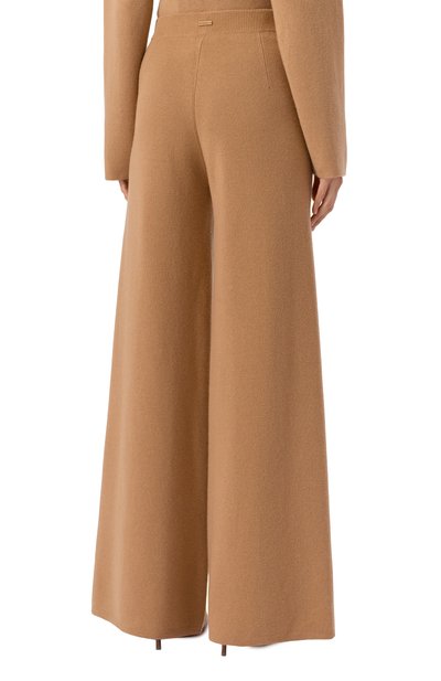 Брюки из шерсти и кашемира MAX MARA бежевого цвета по цене 72900 руб., арт. JUDY, фото 4 Брюки из шерсти и кашемира MAX MARA, арт. JUDY, фото 4