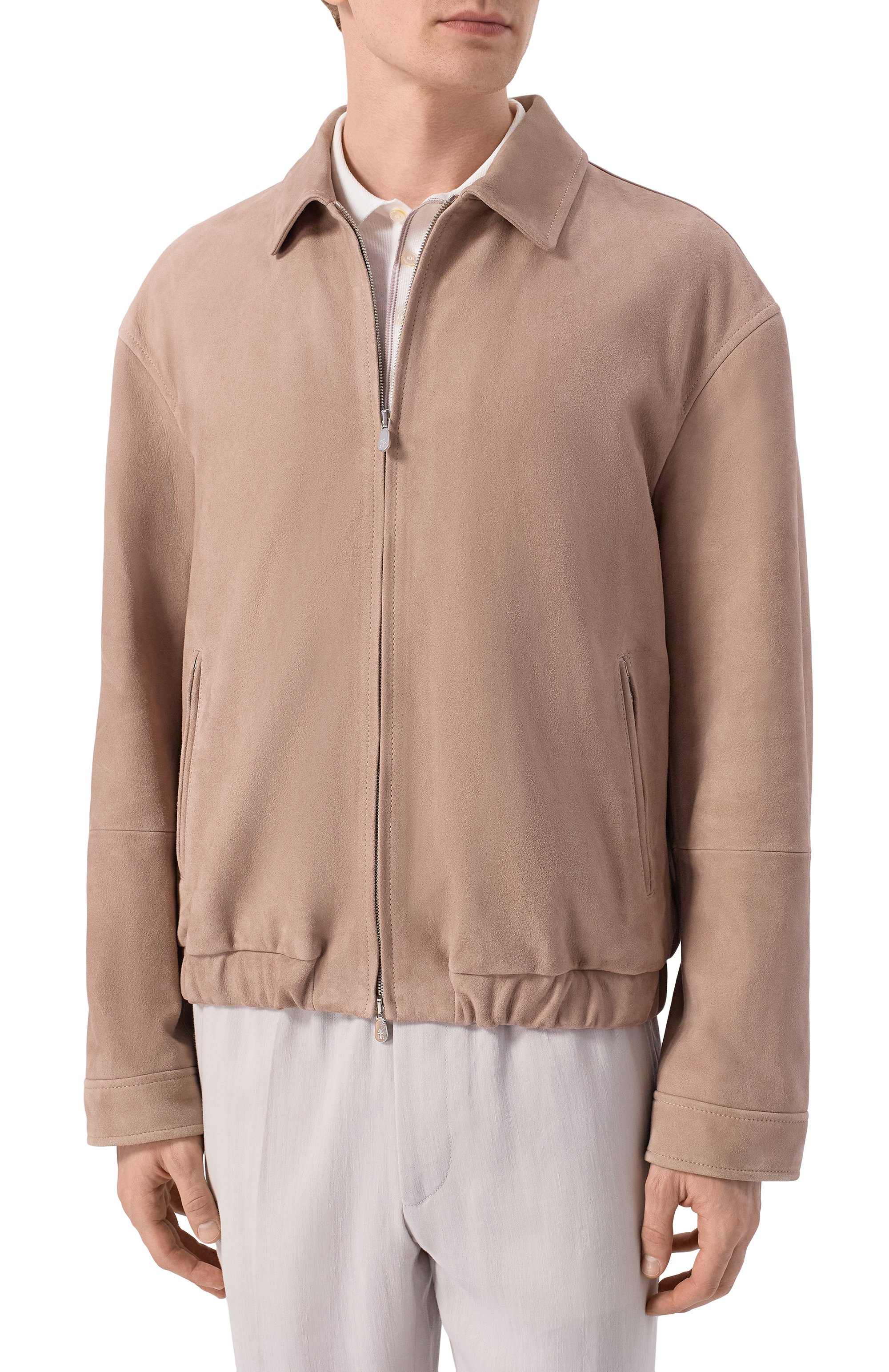 Замшевый бомбер BRUNELLO CUCINELLI, арт. MPCA02071, фото 3