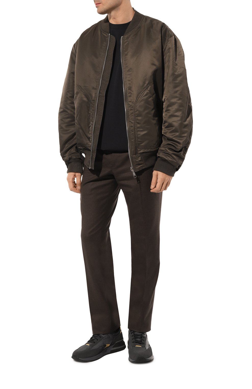 Комбинированные кроссовки BOSS, арт. 50499076, фото 2