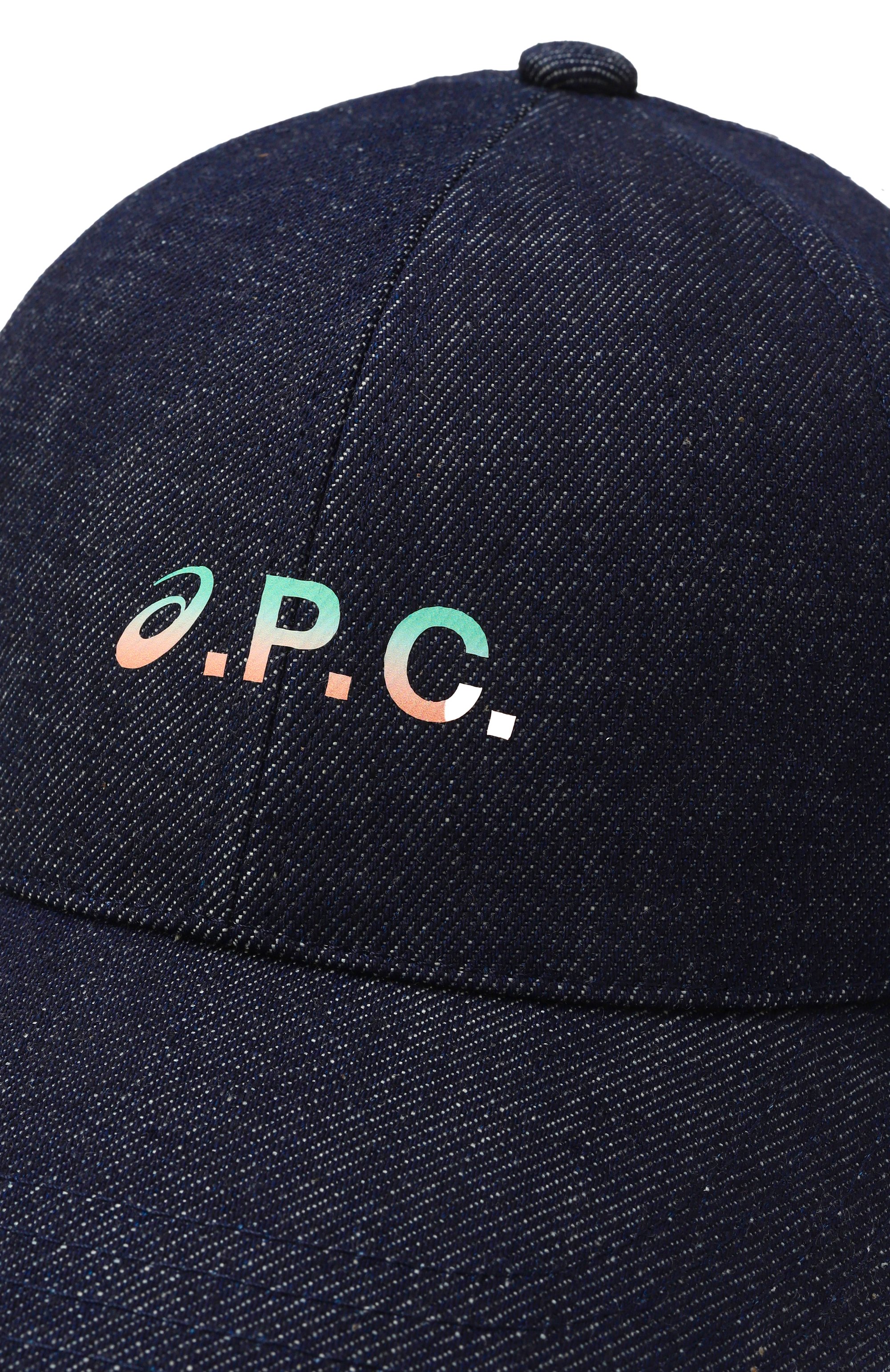 Джинсовая бейсболка a.p.c. x asics A.P.C., арт. C0HEV-M24148, фото 4