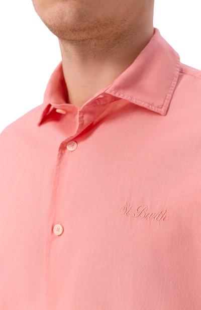 Хлопковая рубашка MC2 SAINT BARTH, арт. LCM0001-00425L/CHEMISE ICE, фото 5