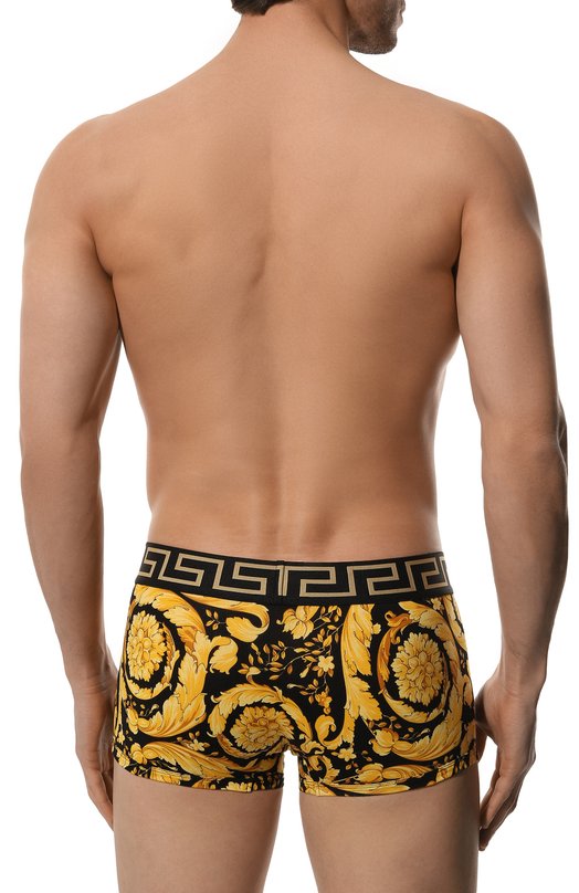 Хлопковые боксеры Versace 1000957/1A00515 Жёлтый  1000957/1A00515 Фото 3