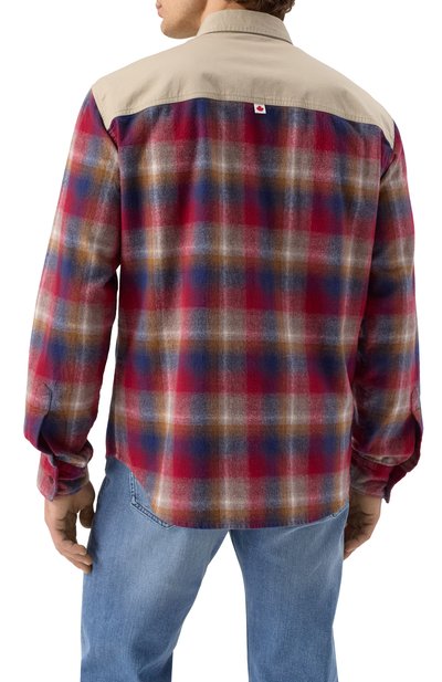 Комбинированная рубашка DSQUARED2 разноцветного цвета по цене 108500 руб., арт. S74DM0916/D35160, фото 4 Комбинированная рубашка DSQUARED2, арт. S74DM0916/D35160, фото 4