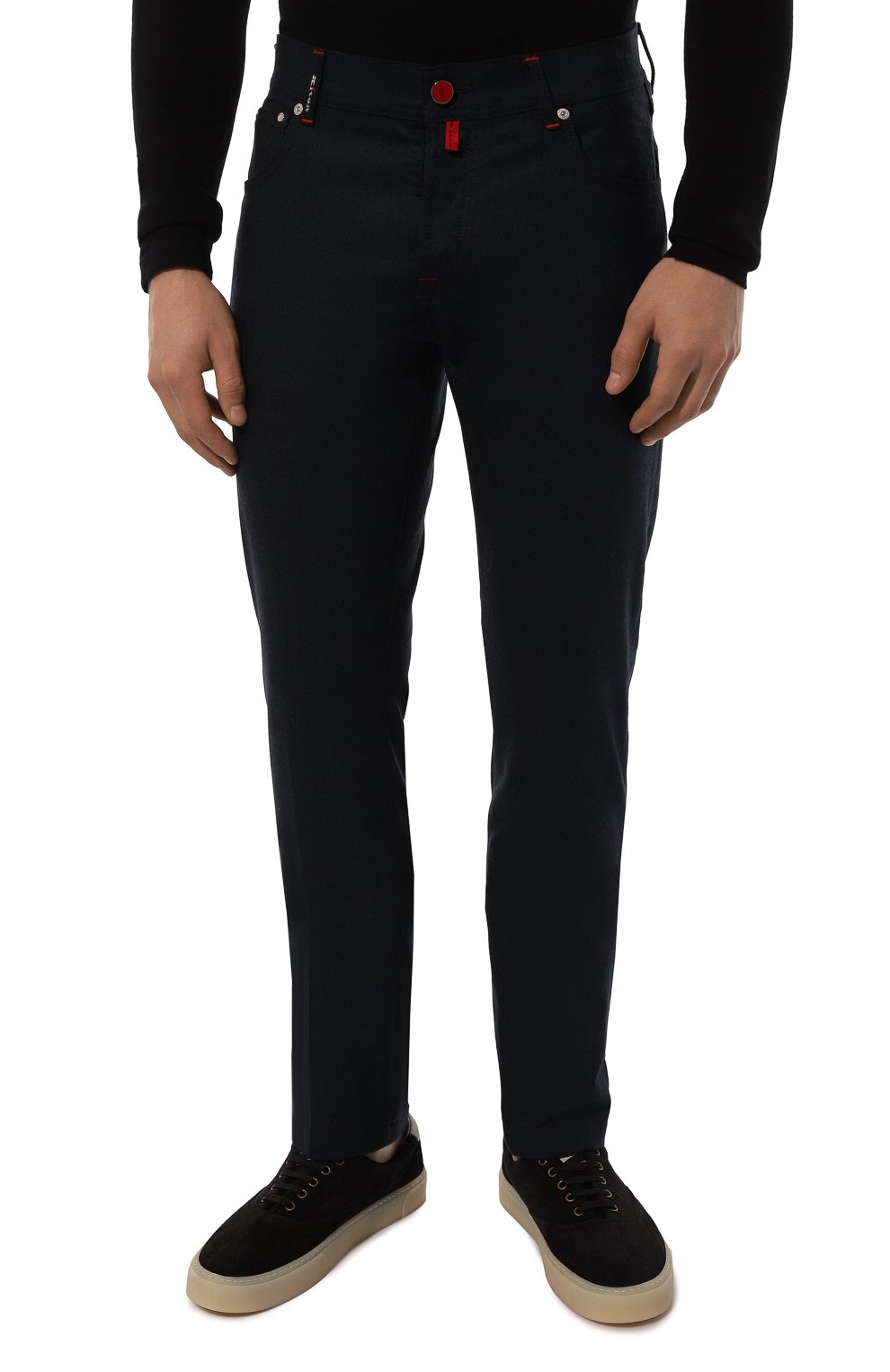 Шерстяные брюки KITON, арт. UPNJSK0123E06, фото 3