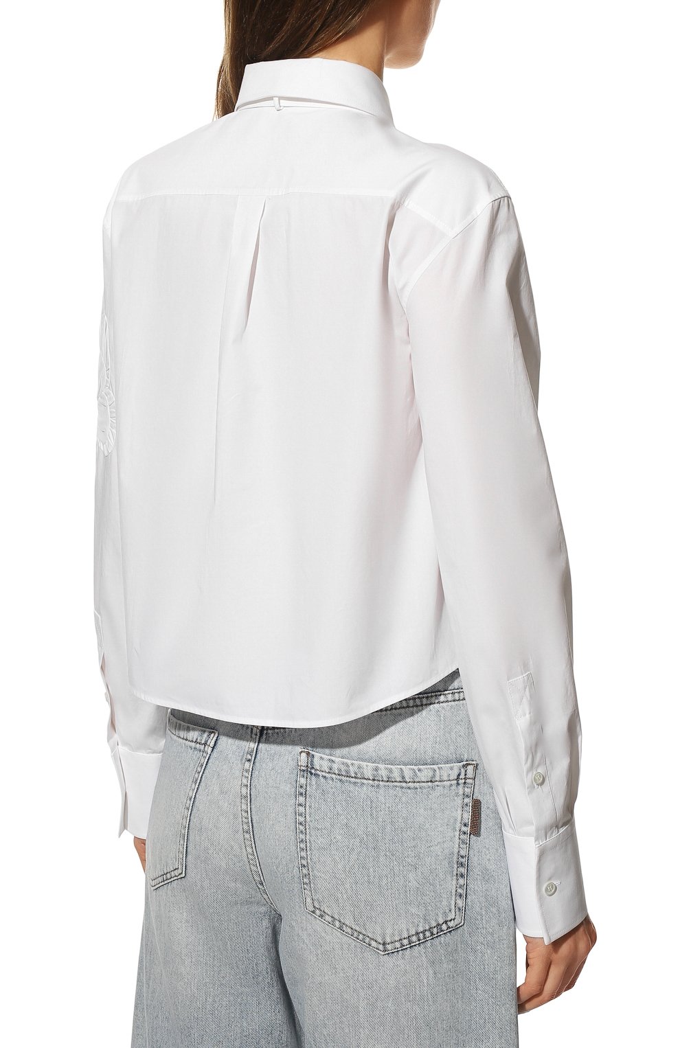 Хлопковая рубашка VALENTINO, арт. XB3AB3305A6, фото 4