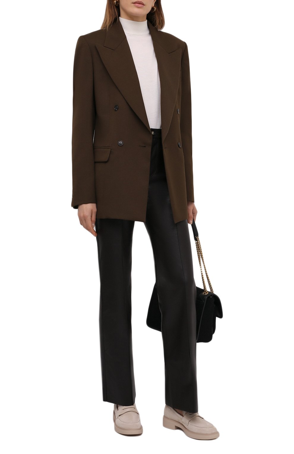 Замшевые лоферы GIANVITO ROSSI, арт. G25283.20G0M.SUEM0US, фото 2