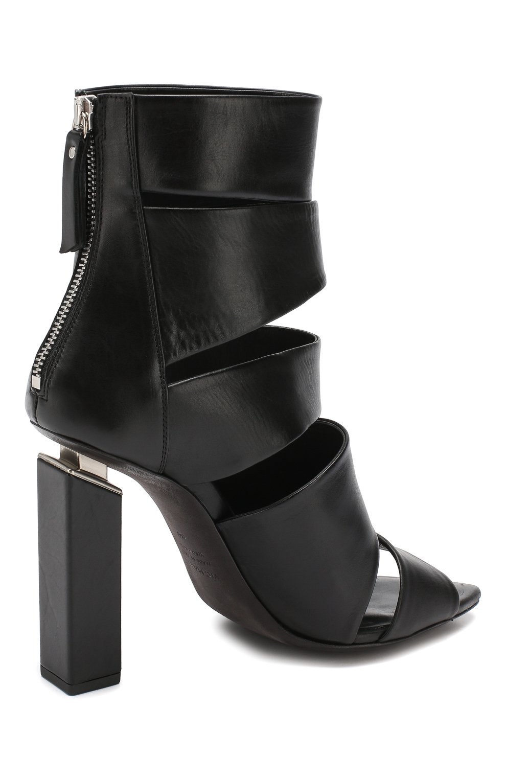 Кожаные босоножки VIC MATIE, арт. 1U7510D.U28CYNB323, фото 4