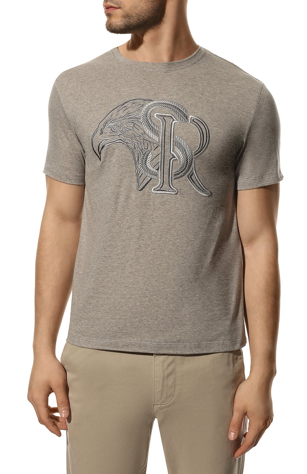 Хлопковая футболка STEFANO RICCI, арт. MNH1101130/803C0, фото 3