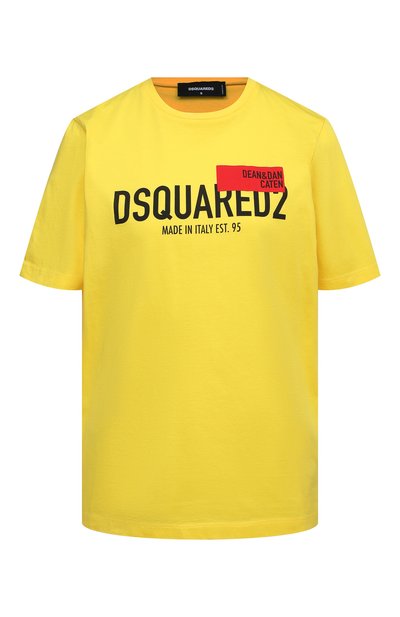 Женская хлопковая футболка DSQUARED2, арт. S72GD0300/S23009
