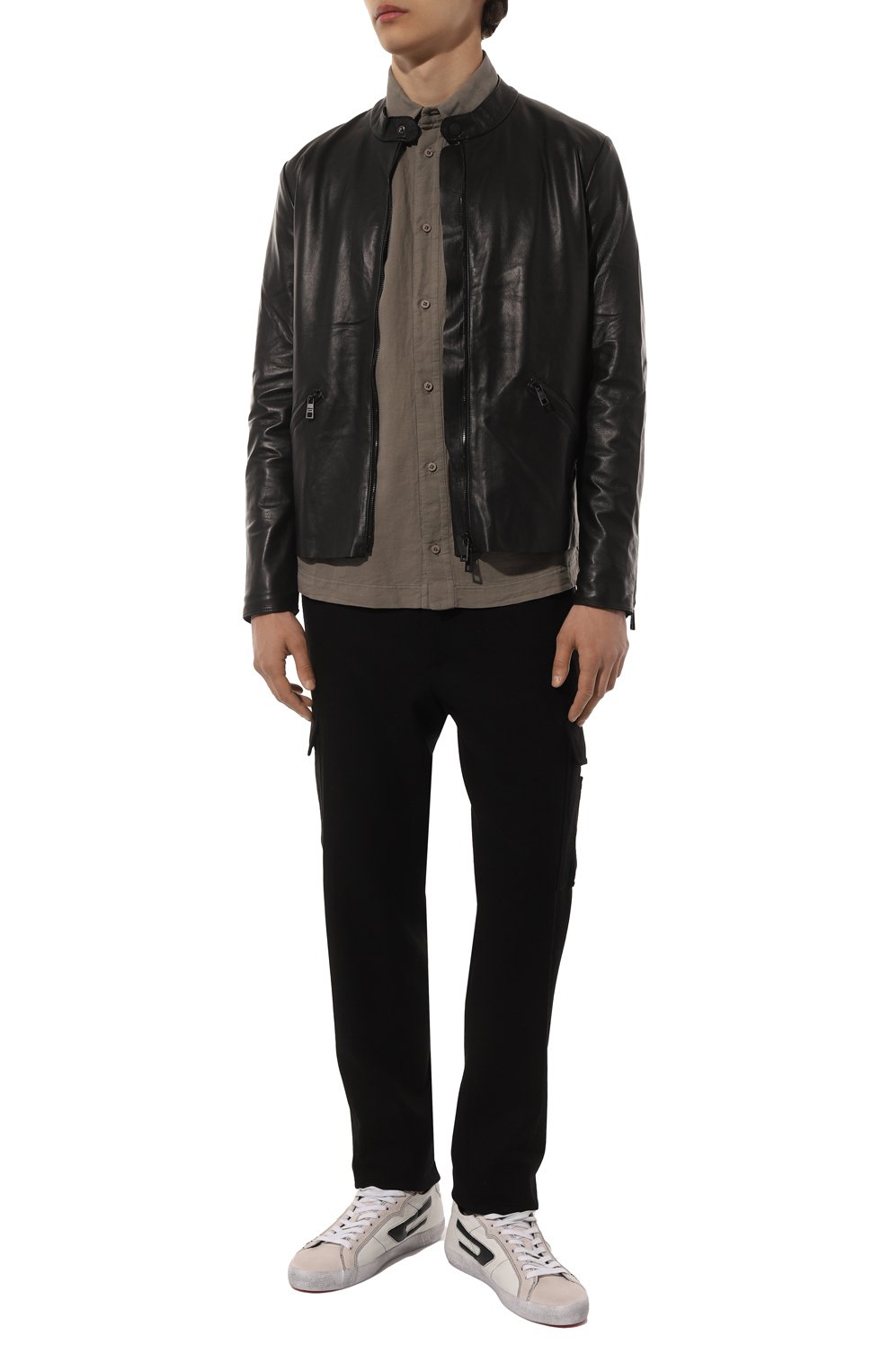 Кожаная куртка GIORGIO BRATO, арт. GU23S9208NAPPA G0, фото 2