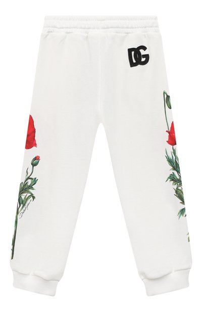 Хлопковые джоггеры DOLCE & GABBANA, арт. L5JP9T/G7G9Q/2-6, фото 2