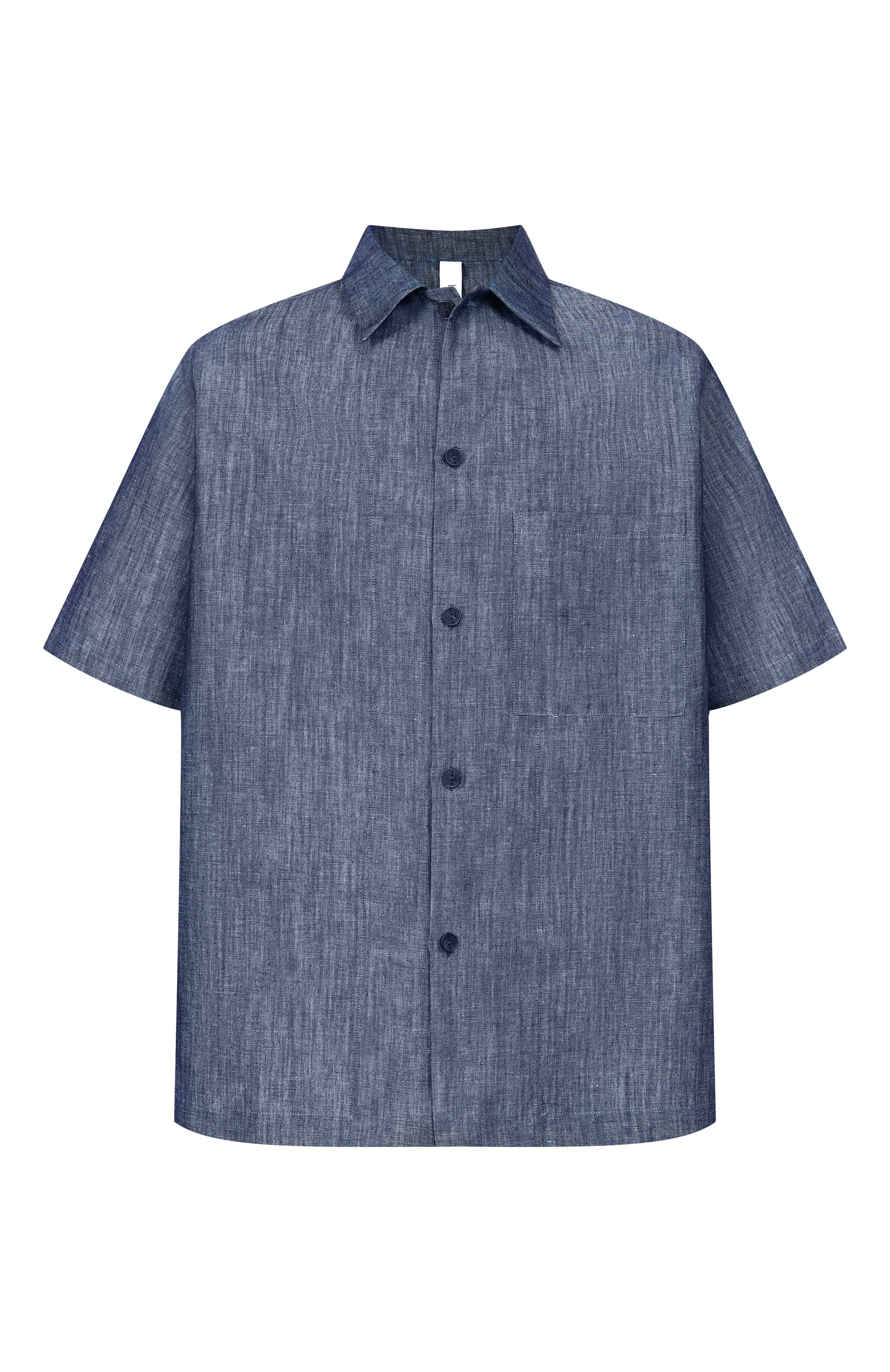 Рубашка изо льна и хлопка HEVO, арт. N0V0LIC/L740, фото 1