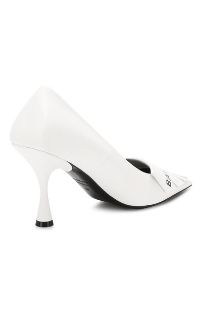 Кожаные туфли fringe knife BALENCIAGA белого цвета по цене 83750 руб., арт. 597365/WAWN4, фото 4 Кожаные туфли fringe knife BALENCIAGA, арт. 597365/WAWN4, фото 4