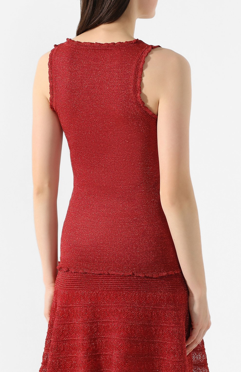 Топ M MISSONI красного цвета по цене 28950 руб., арт. 2DK00017/2K004M, фото 4 Топ M MISSONI, арт. 2DK00017/2K004M, фото 4