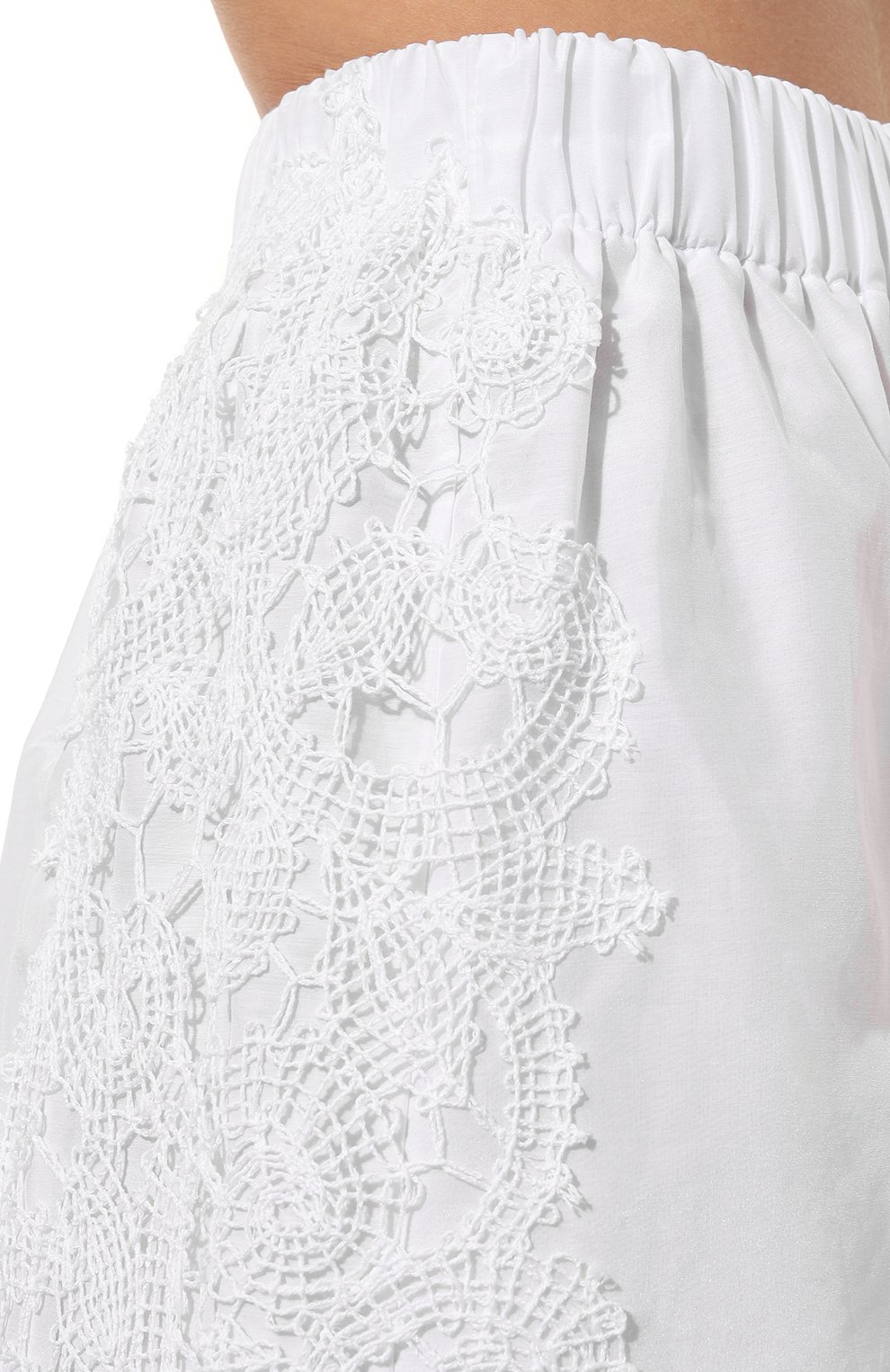 Шорты из хлопка и шелка LILA EUGENIE, арт. 2420, фото 5