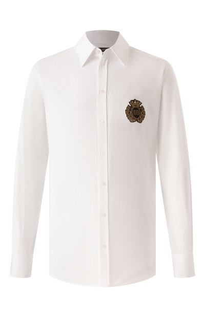 Мужская хлопковая рубашка DOLCE & GABBANA, арт. G5ML1Z/GI757