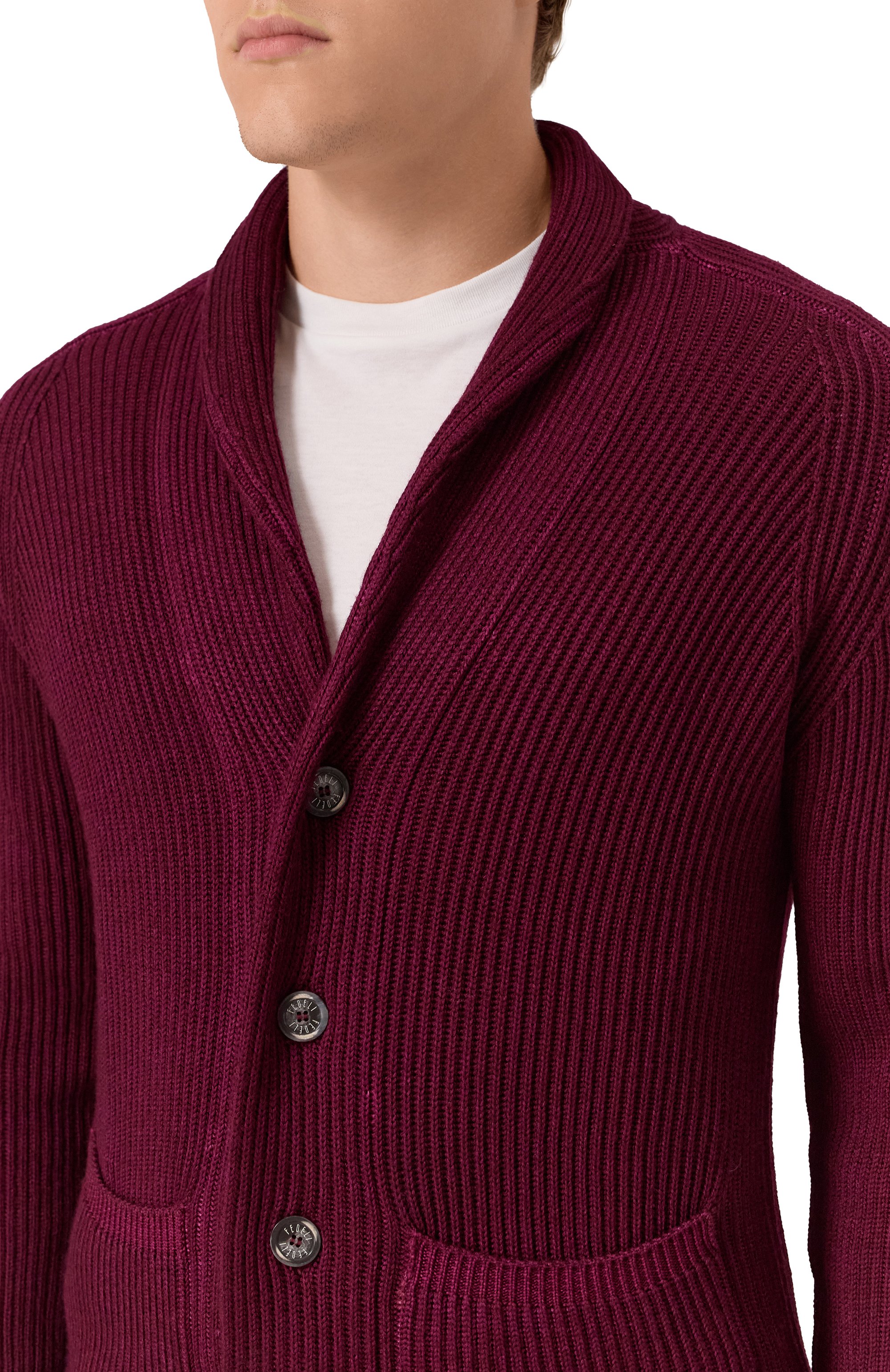 Шерстяной кардиган FEDELI, арт. MU0F7033, фото 5