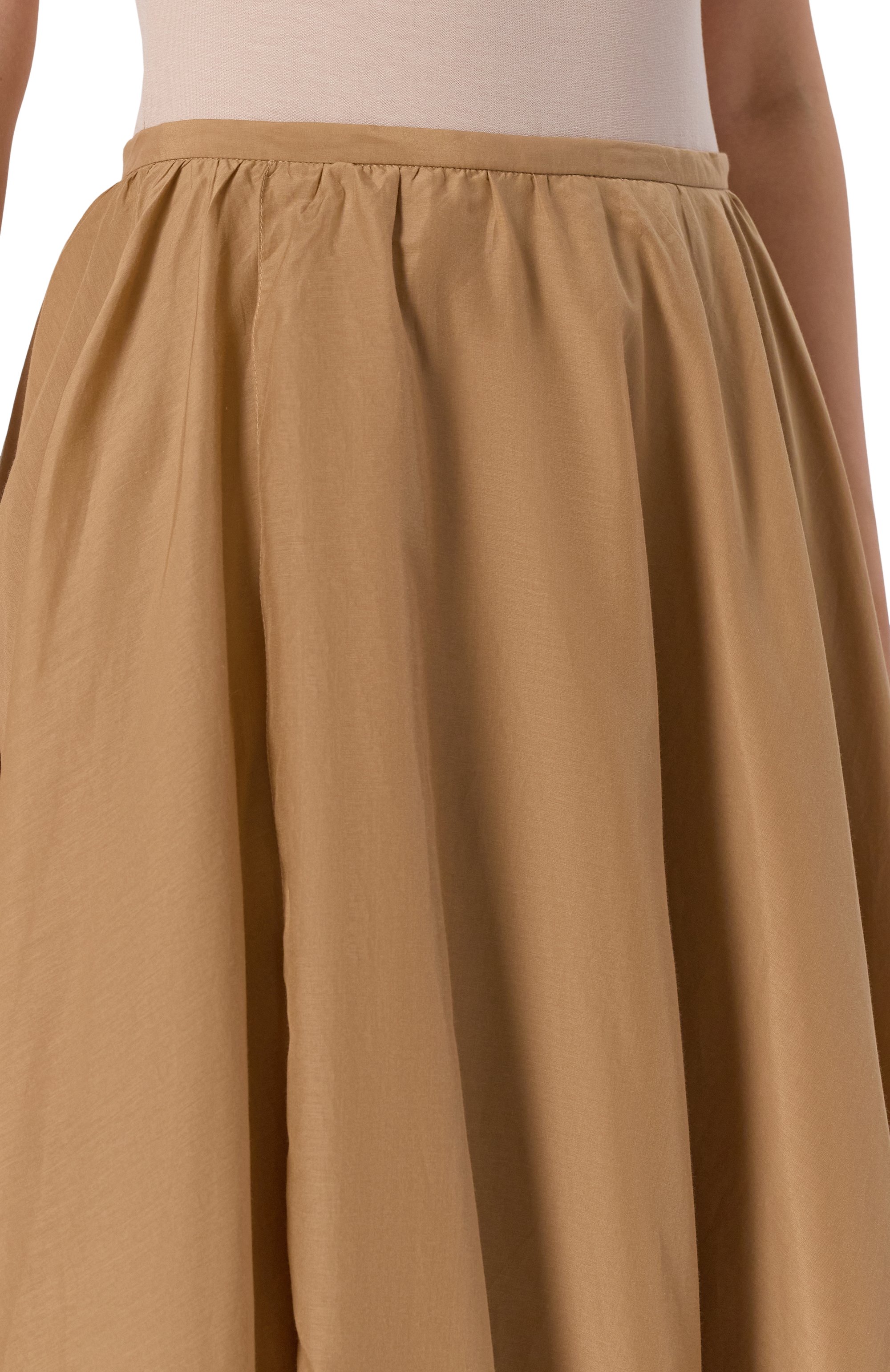 Юбка из хлопка и шелка 12 STOREEZ, арт. 132032, фото 5