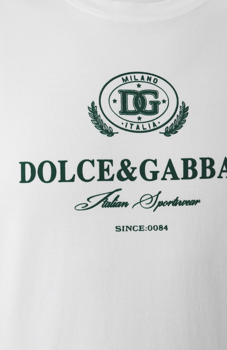 Хлопковая футболка DOLCE & GABBANA, арт. G8RN8T/G7NUC, фото 1