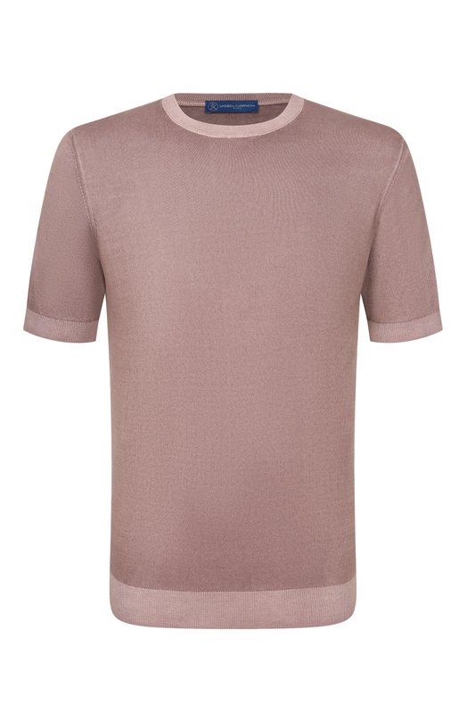 Хлопковый джемпер Andrea Campagna M5426-8051 Бежевый M5426-8051