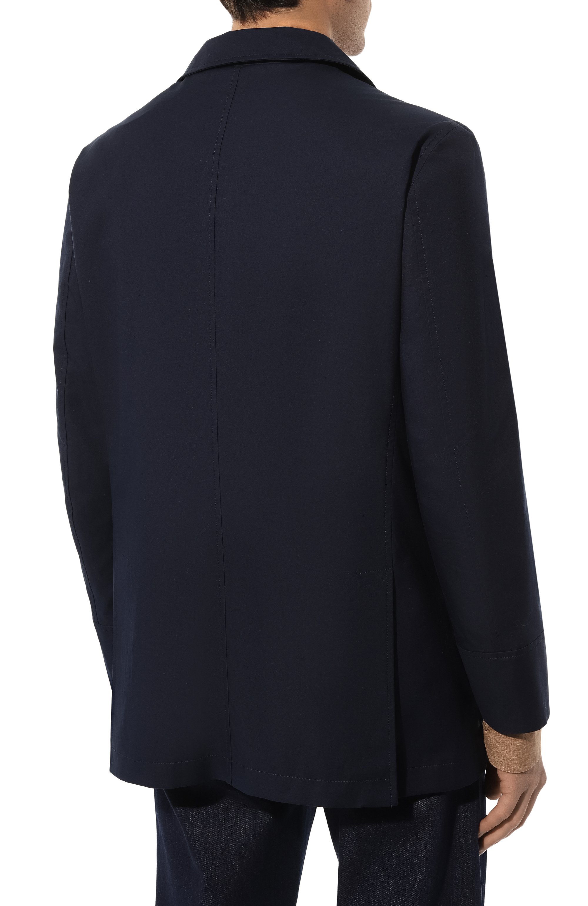 Хлопковый плащ BRUNELLO CUCINELLI, арт. MB4026188, фото 4