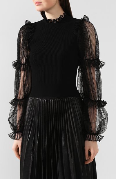 Пуловер из вискозы ALEXANDER MCQUEEN, арт. 610763/Q1AM5, фото 3