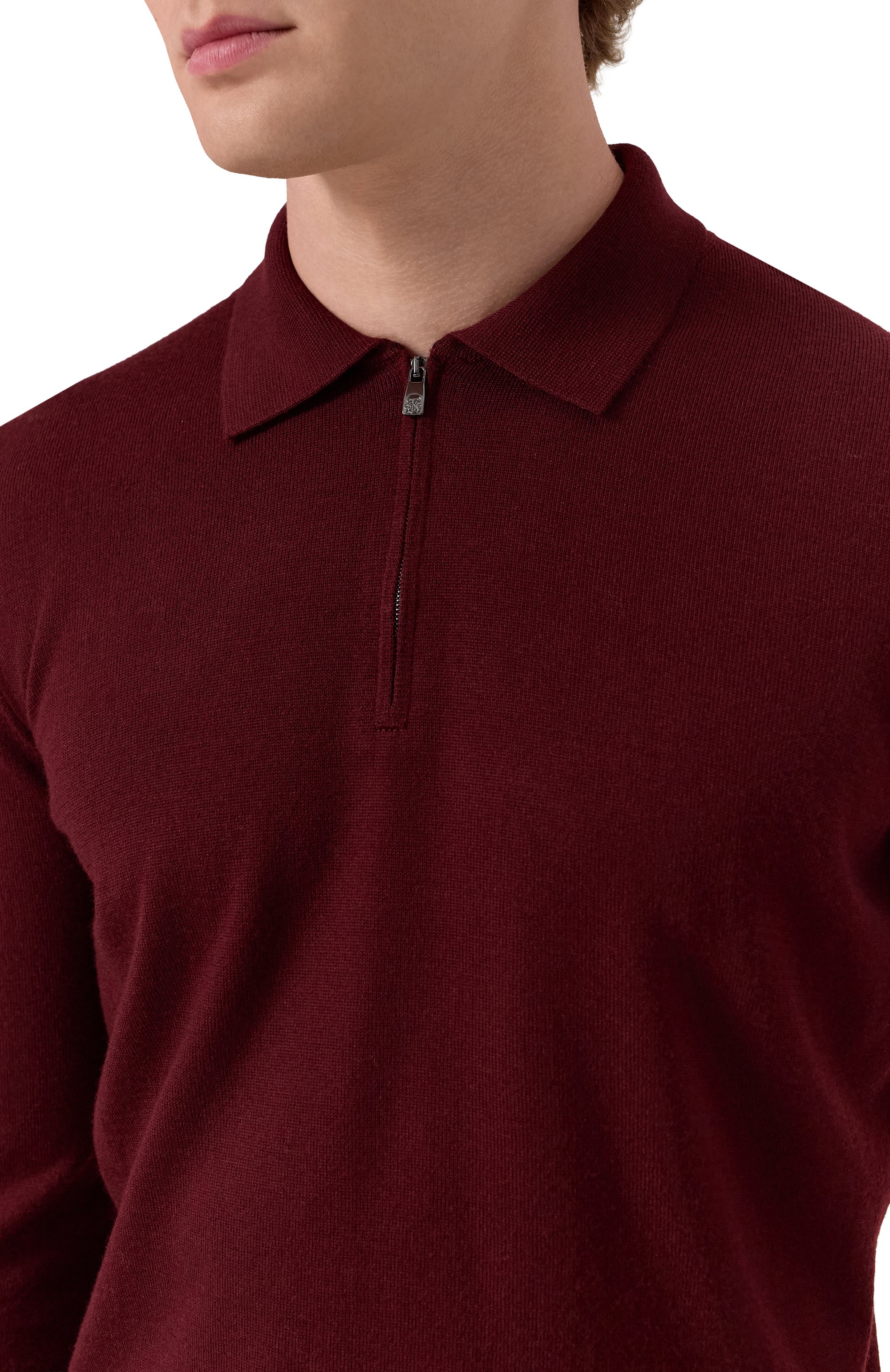 Шерстяное поло CORNELIANI, арт. 26M50F-2625100, фото 5