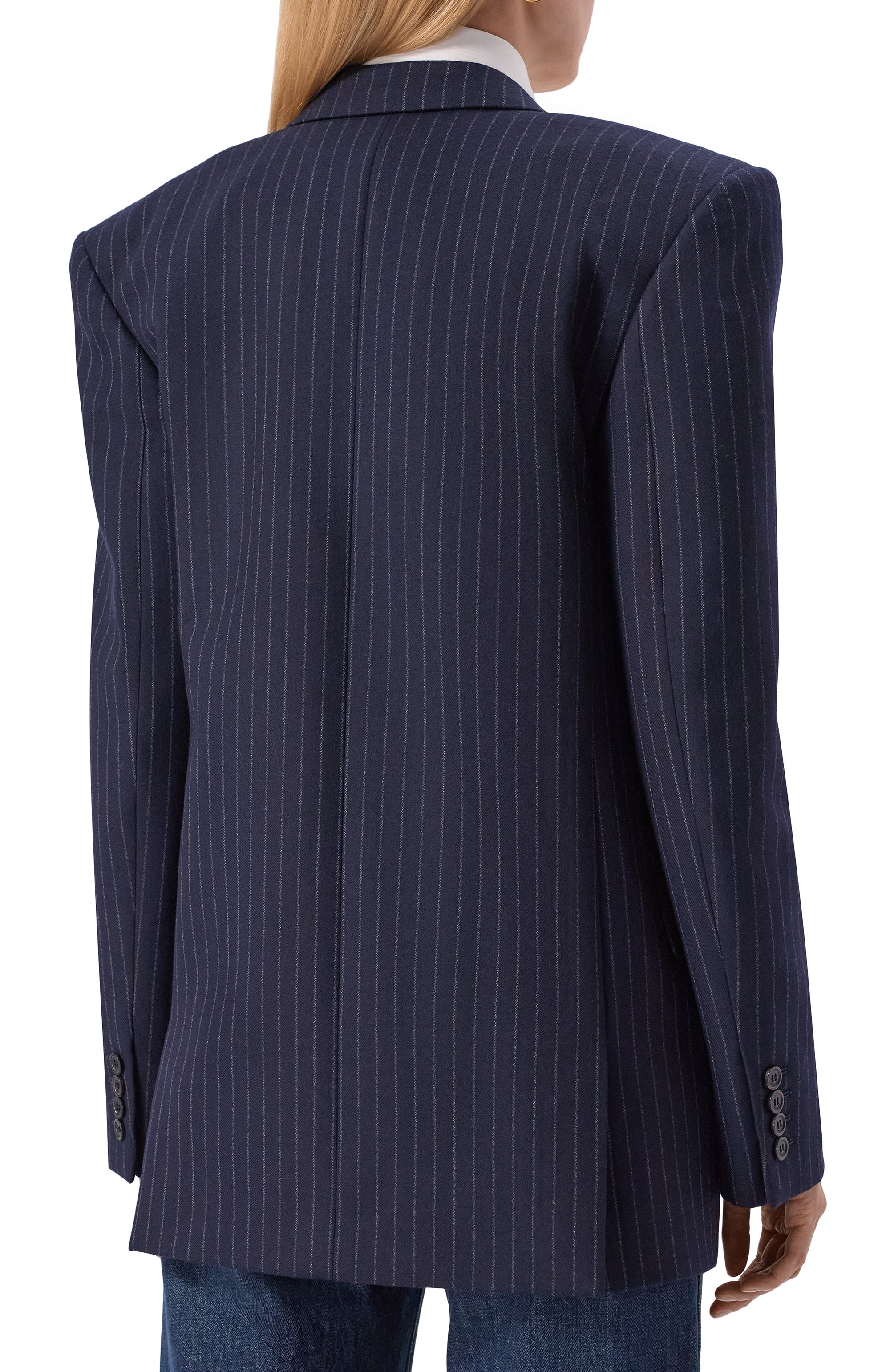 Шерстяной жакет SAINT LAURENT, арт. 762930/Y127W, фото 4