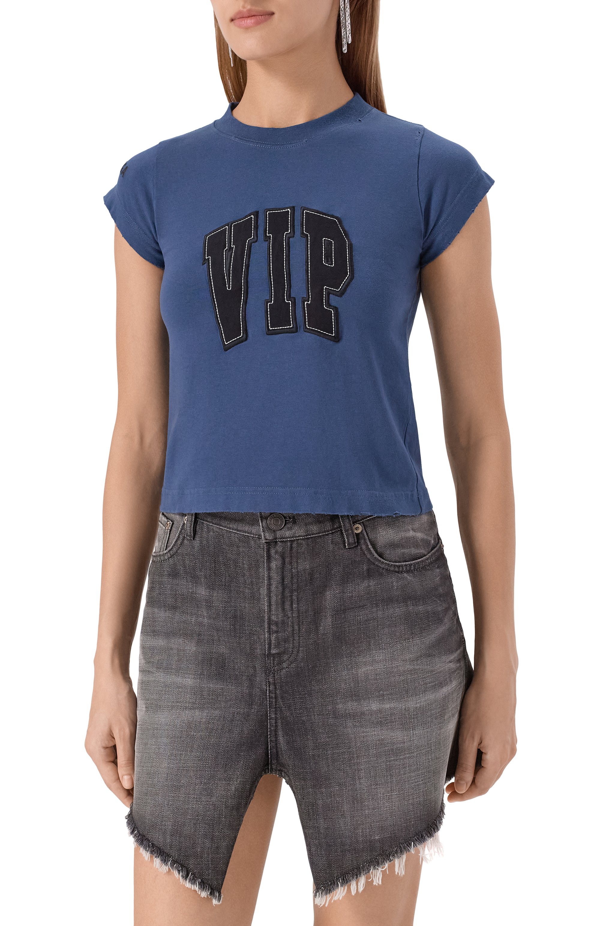 Хлопковая футболка BALENCIAGA, арт. 807341/TSVP7, фото 3